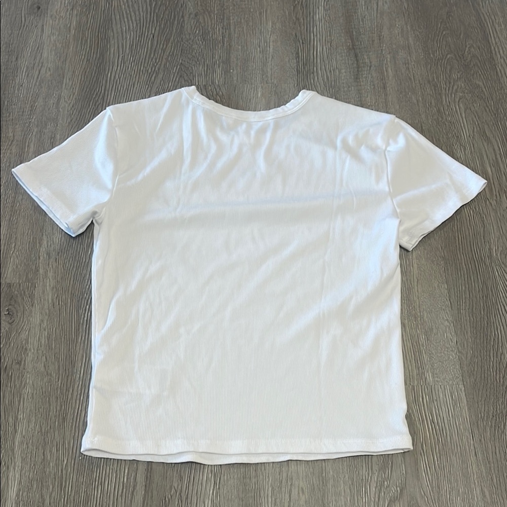 Athleta Classic White Tee - Picture 2 of 3